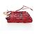 Miu Miu Matelasse Shoulder Pouch Leather Red Gold Tone Auth SW2692M Rosso - vista 5