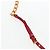 Miu Miu Matelasse Shoulder Pouch Leather Red Gold Tone Auth SW2692M Rosso - vista 8
