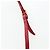 Miu Miu Matelasse Shoulder Pouch Leather Red Gold Tone Auth SW2692M Rosso - vista 9