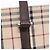 Bolso Tote BURBERRY Nova Check Canvas Beige Silver Auth ka6063 Plata - vista 11