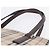 Bolso Tote BURBERRY Nova Check Canvas Beige Silver Auth ka6063 Plata - vista 8
