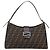 FENDI Zucca Canvas Mamma Baguette Schultertasche Braun Schwarz Auth BA15630V - Ansicht 13
