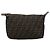 FENDI Zucca Canvas Pouch Braun Silber Auth ti4000 - Ansicht 13