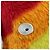 LOEWE x Ghibli Howl's Moving Castle Calcifer Sweater Polyamide Auth 167568SM Roja - vista 6