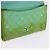 Borsa a tracolla CHANEL Matelasse in vernice verde con CC argento Auth ti3998A - vista 23