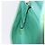 Borsa a tracolla CHANEL Matelasse in vernice verde con CC argento Auth ti3998A - vista 27