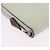 Hermès HERMES Asap Compact Silk In Wallet Leather LIme Green Silver Auth 203091 Prata Verde - vista 14