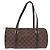 Borsa a mano LOUIS VUITTON Damier Ebene Papillon 30 N51303 LV Auth 199884 - vista 13