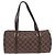 Borsa a mano LOUIS VUITTON Damier Ebene Papillon 30 N51303 LV Auth 199884 - vista 2