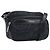 Borsa a tracolla VERSACE Canvas Black Silver Auth 200699V Nero Argento