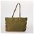 Borsa a Tracolla PRADA Borsa Tote Nylon 4 Set Khaki Pink Auth ti4038 Rosa Cachi - vista 2