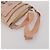 Borsa a Tracolla PRADA Borsa Tote Nylon 4 Set Khaki Pink Auth ti4038 Rosa Cachi - vista 23