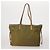 Borsa a Tracolla PRADA Borsa Tote Nylon 4 Set Khaki Pink Auth ti4038 Rosa Cachi - vista 3