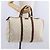 Borsa Boston GUCCI GG Supreme PVC White Gold 193602 Auth 197858 Bianco D'oro - vista 24