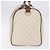 Borsa Boston GUCCI GG Supreme PVC White Gold 193602 Auth 197858 Bianco D'oro - vista 6