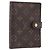 LOUIS VUITTON Monogram Agenda PM Day Planner Cover R20005 LV Auth BA15745 Monograma