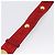 Céline Cinturón CELINE Suede 35'' Red Gold Auth 203816 Roja Dorado - vista 13