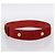 Céline Cinturón CELINE Suede 35'' Red Gold Auth 203816 Roja Dorado - vista 4