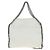 Stella Mc Cartney Borsa Stella MacCartney Chain Falabella Polyester 2way White Silver Auth 203007A Argento Bianco - vista 2