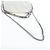 Stella Mc Cartney Borsa Stella MacCartney Chain Falabella Polyester 2way White Silver Auth 203007A Argento Bianco - vista 8