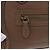 Céline CELINE Luggage Nano Shopper Hand Bag Leather 2way Beige Gold Auth 200630A D'oro - vista 21