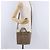 Céline CELINE Luggage Nano Shopper Hand Bag Leather 2way Beige Gold Auth 200630A D'oro - vista 27