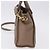 Céline CELINE Luggage Nano Shopper Hand Bag Leather 2way Beige Gold Auth 200630A D'oro - vista 4