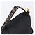 Pouch a mano FENDI Zucca Canvas Nero Marrone Auth 203003 - vista 6