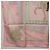 Hermès Foulard HERMES Carre 90 in Seta Rosa Auth 199729M - vista 22