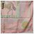 Hermès Foulard HERMES Carre 90 in Seta Rosa Auth 199729M - vista 24