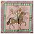 Hermès Foulard HERMES Carre 90 in Seta Rosa Auth 199729M - vista 6