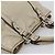 Borsa Miu Miu Vitellolux in pelle Beige Silver Auth 197272V Argento - vista 6