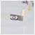 Gafas de sol sin montura CHANEL plástico Clear CC Auth BA15679 - vista 8