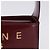 Céline Bolsa de Ombro CELINE em Couro Bordeaux Tom Dourado Auth ka6074 - vista 2