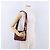 Céline Bolsa de Ombro CELINE em Couro Bordeaux Tom Dourado Auth ka6074 - vista 25