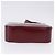 Céline Bolsa de Ombro CELINE em Couro Bordeaux Tom Dourado Auth ka6074 - vista 6