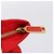 Borsa a pochette FENDI Zucca Canvas Rosso Oro Auth 200728A D'oro - vista 8