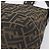Borsa a Tracolla FENDI Zucca Canvas Mamma Baguette Nero Marrone Auth 200694V - vista 15