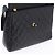 CHANEL Matelasse Turn Lock Shoulder Bag Caviar Skin Black Gold CC Auth 203228V Golden - view 20