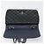 Bolso CHANEL Chain Matelasse 30 de cuero charol Verde Plata CC Auth 200422V - vista 9