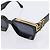 LOUIS VUITTON 1.1 Millionaire Sunglasses Plastic Black Gold Z1165E Auth 203374M Nero - vista 8