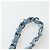 Borsa a tracolla CHANEL Chain Matelasse 20 in tweed Blu Argento CC Auth BA15642SM - vista 14