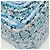 Borsa a tracolla CHANEL Chain Matelasse 20 in tweed Blu Argento CC Auth BA15642SM - vista 17