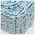 Borsa a tracolla CHANEL Chain Matelasse 20 in tweed Blu Argento CC Auth BA15642SM - vista 18