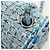Borsa a tracolla CHANEL Chain Matelasse 20 in tweed Blu Argento CC Auth BA15642SM - vista 20