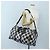 Borsa LOUIS VUITTON monogram chess Keepall Bandouliere 50 M20864 LV Auth 199399SM Monogramma - vista 30