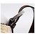 Borsa a tracolla FENDI Zucca Canvas Mamma Baguette Beige Silver Auth 202919V Argento - vista 10