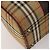 Borsa Boston Burberrys Nova Check Canvas Beige Gold Auth 201962 D'oro - vista 15