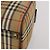 Borsa Boston Burberrys Nova Check Canvas Beige Gold Auth 201962 D'oro - vista 16