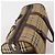Borsa Boston Burberrys Nova Check Canvas Beige Gold Auth 201962 D'oro - vista 6